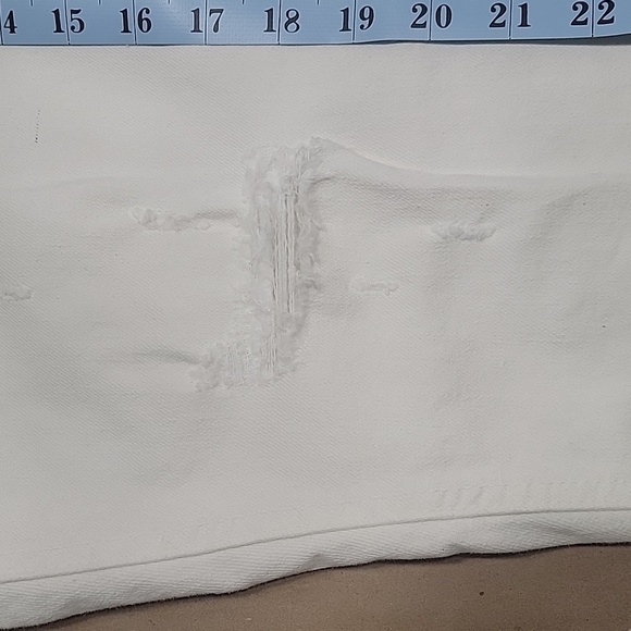 Zara Size 6 The Slim Boyfriend in Off-White, NWT - Picture 6 of 15